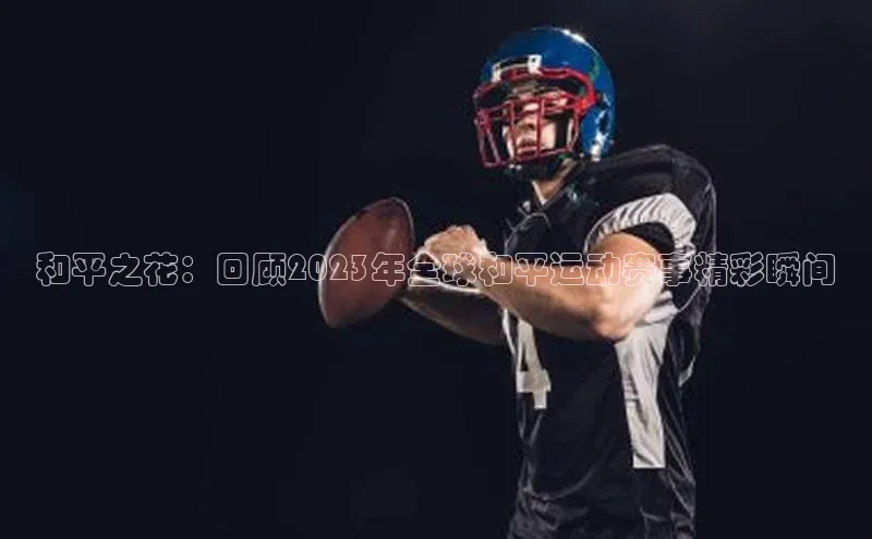 和平之花：回顾2023年全球和平运动赛事精彩瞬间