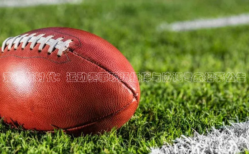 竞速新时代：运动赛事现场指挥与协调专家招募公告